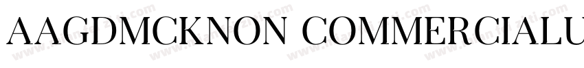 AaGDMCKNon CommerciaLUse字体转换